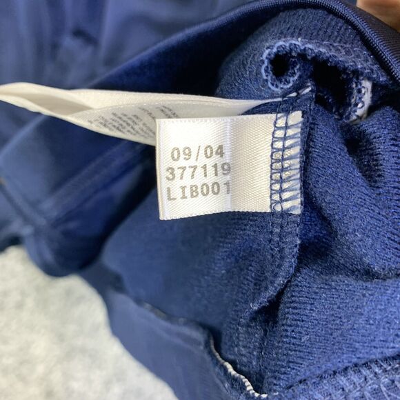 Vtg Y2K Adidas Jacket 3 Stripes Full Zip Track Blue Sz XL Hip Hop - Picture 10 of 13